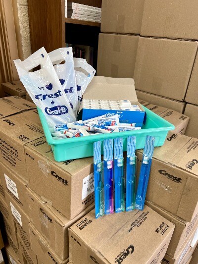 Picture of dental donations